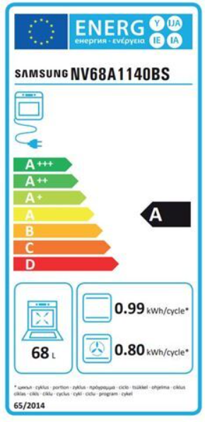 SAMSUNG ugradbena pećnica konvekcijska NV68A1140BS/OL - Slika 10